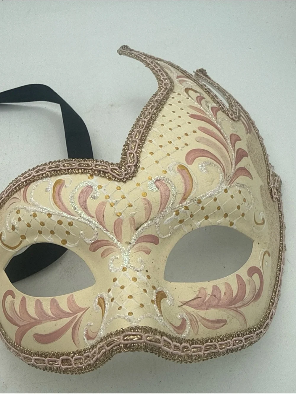 Pair Of Pier 1 Venetian Masquerade Masks 2016 Elena Italy Wax Seal Set